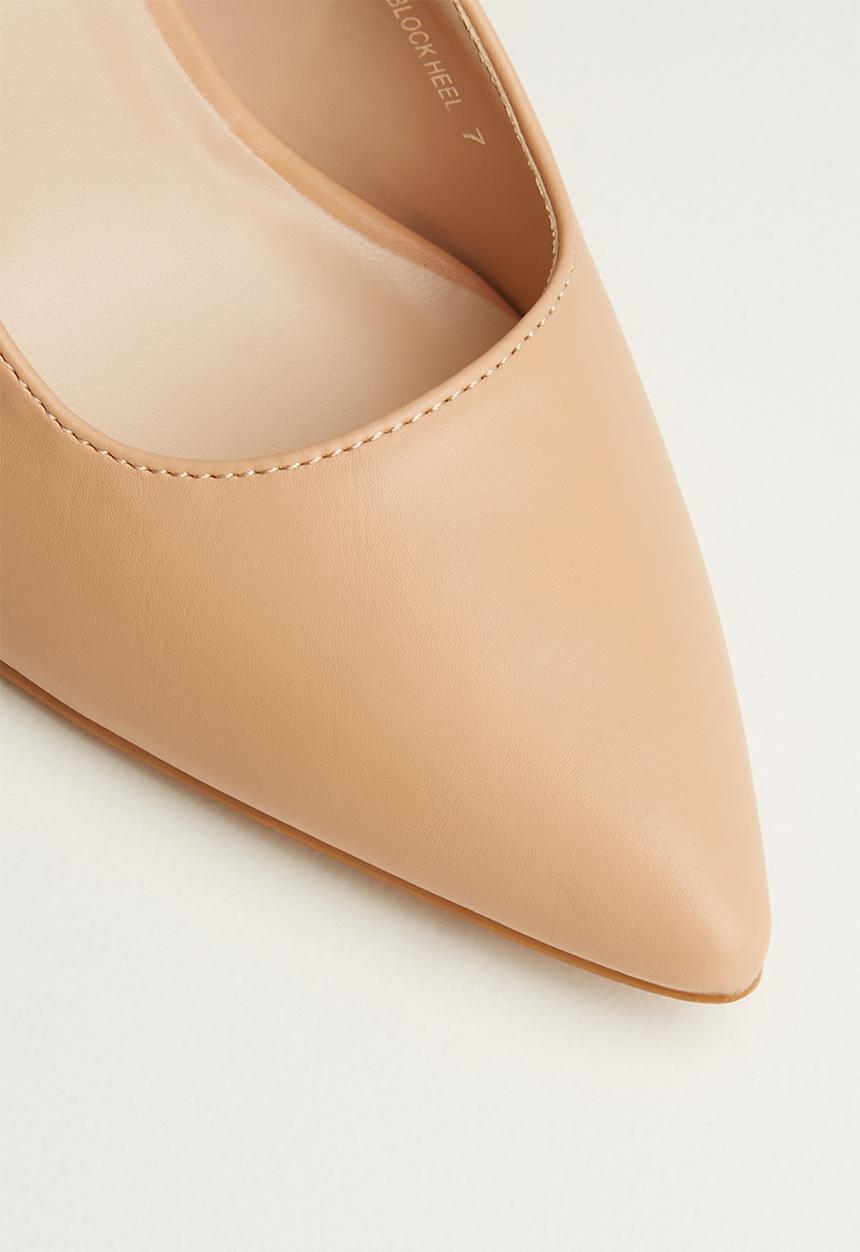 Superbalist - Ella court block heel - blush