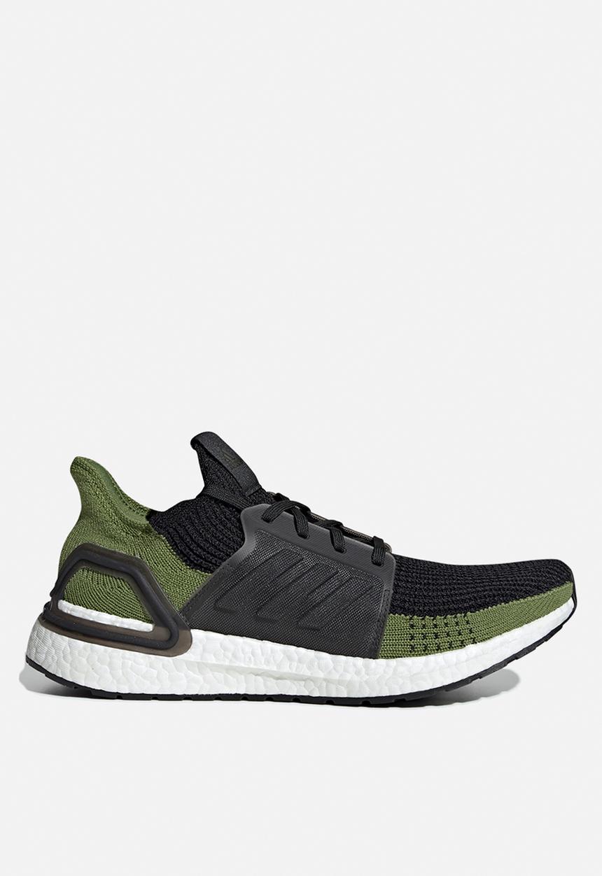 adidas Performance - UltraBOOST 19 - core black / tech olive