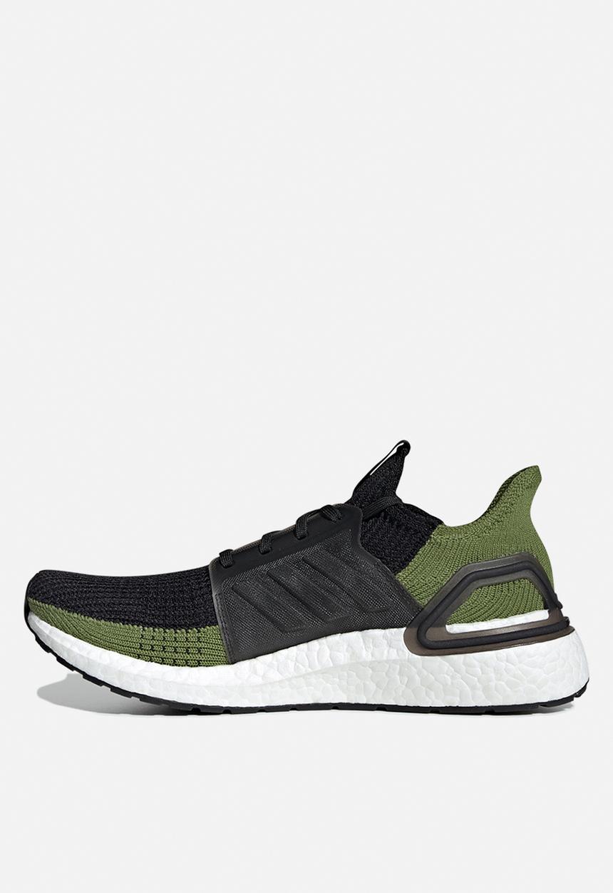 adidas Performance - UltraBOOST 19 - core black / tech olive