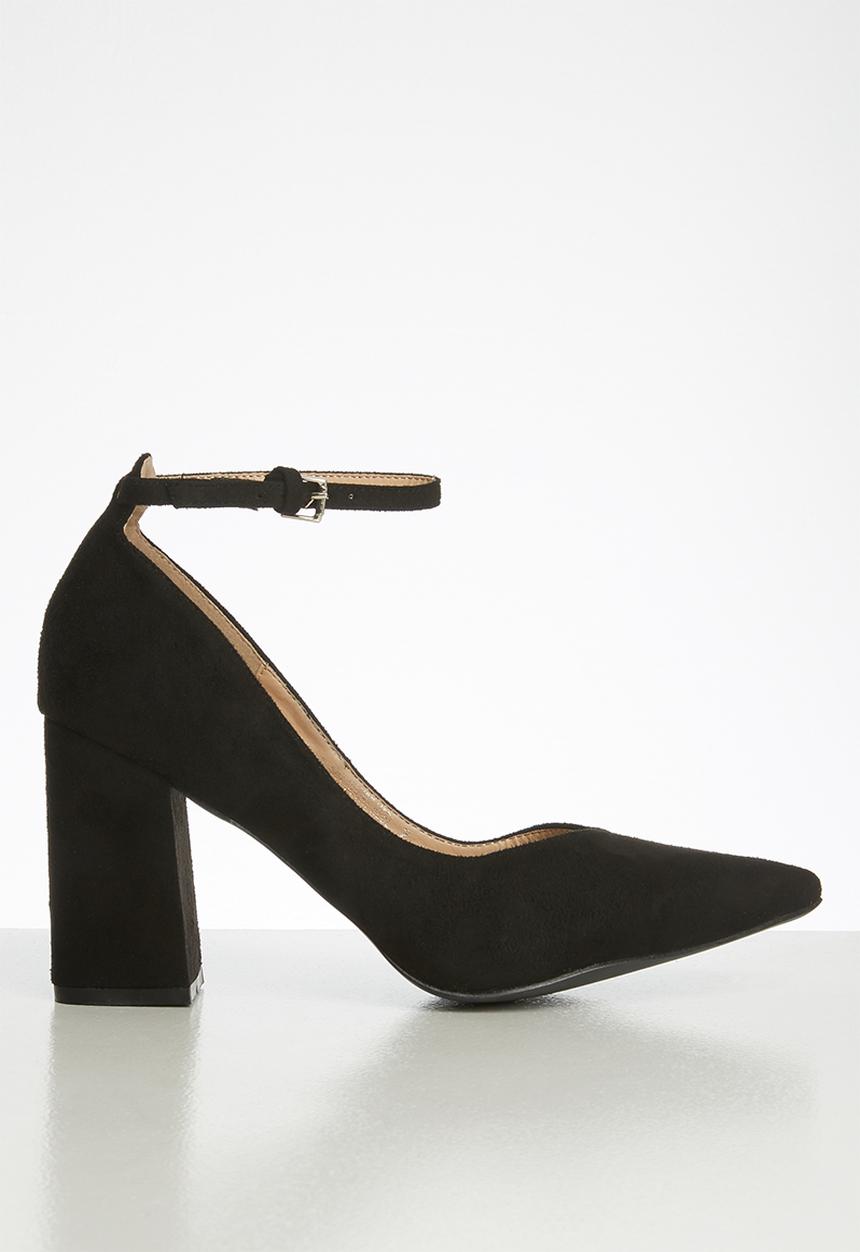 Superbalist - Camilla block court heel - black