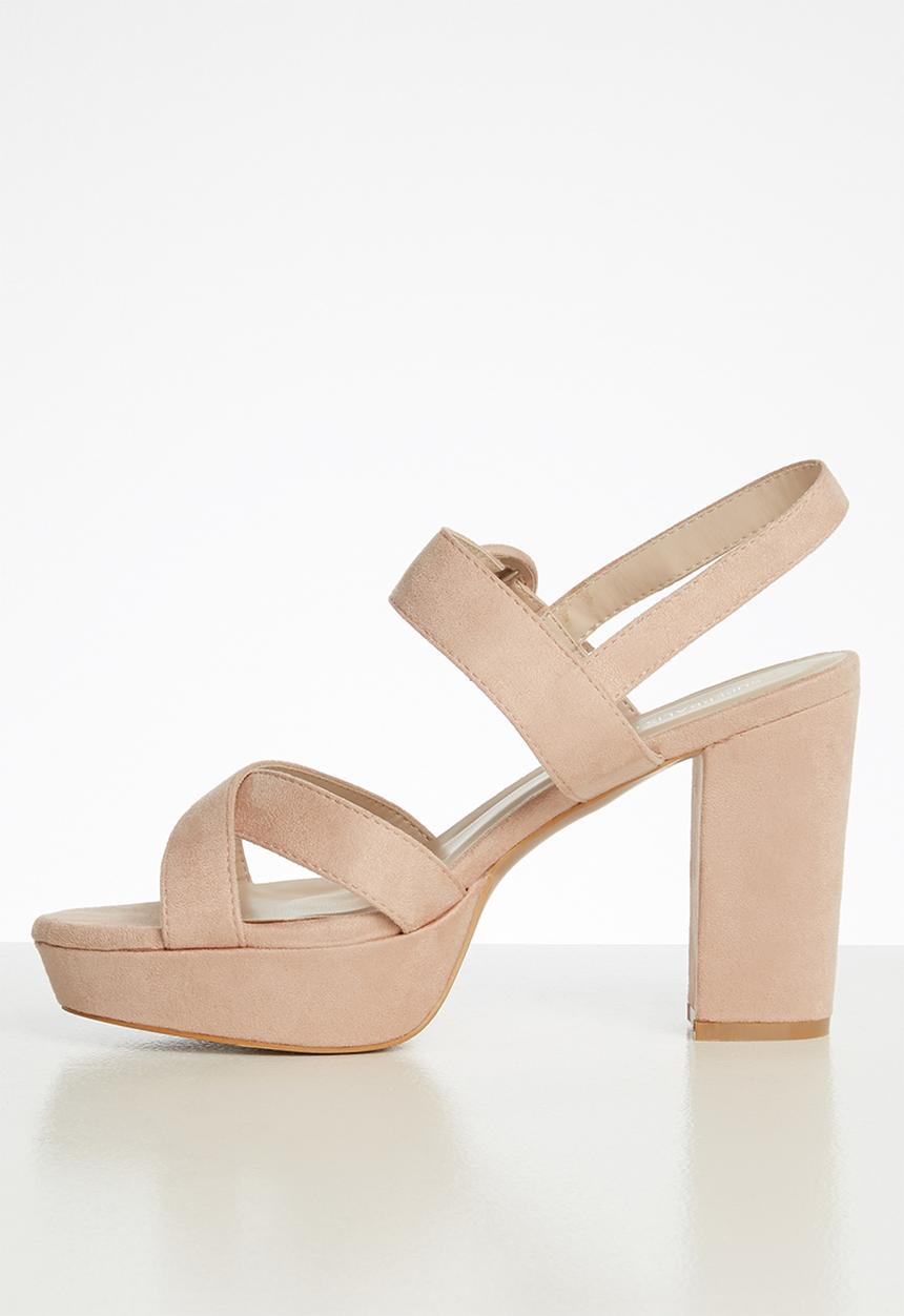 Superbalist - Lauren platform heel - blush