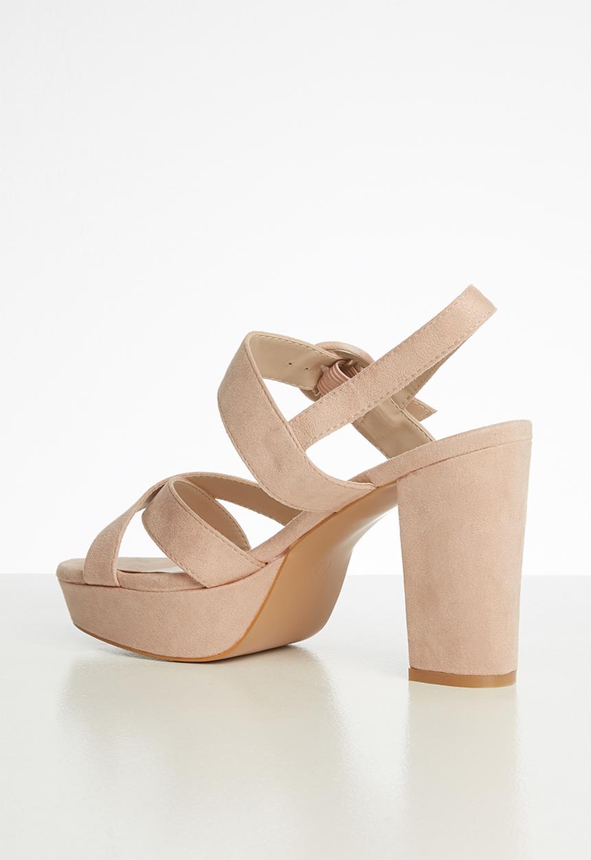 Superbalist - Lauren platform heel - blush