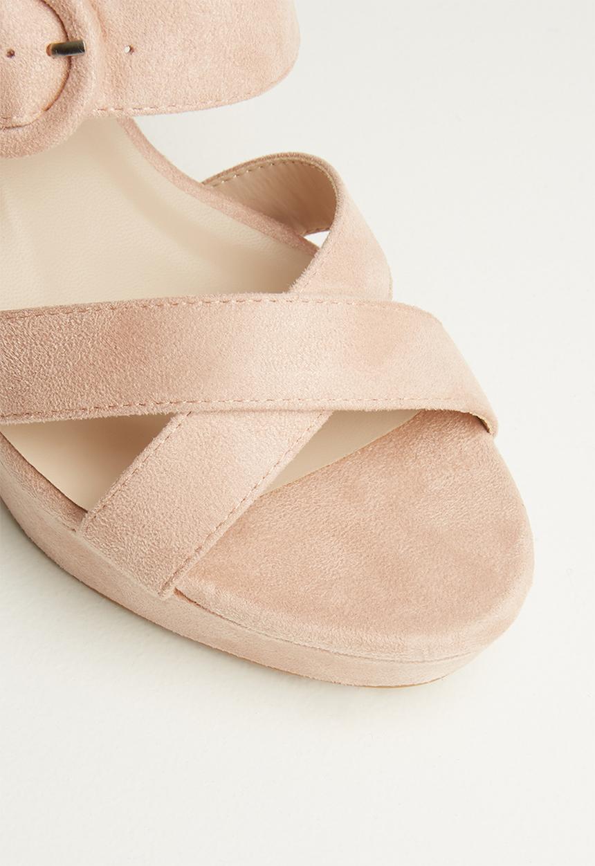 Superbalist - Lauren platform heel - blush