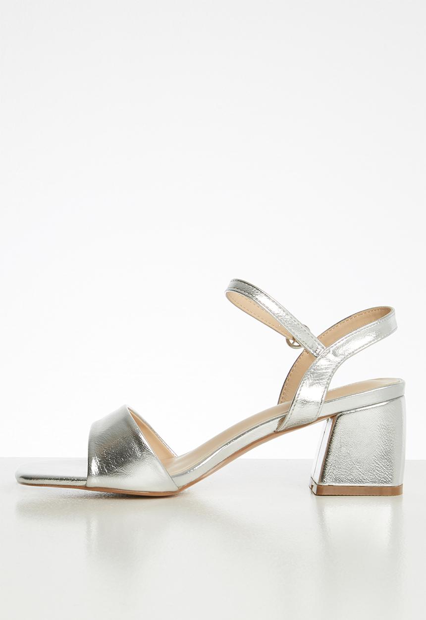 Superbalist - Gea barely-there heel - silver