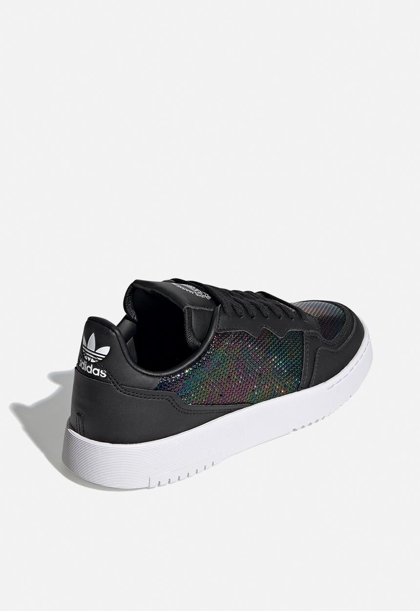 adidas Originals - Supercourt - core black / ftwr white / mystery ruby