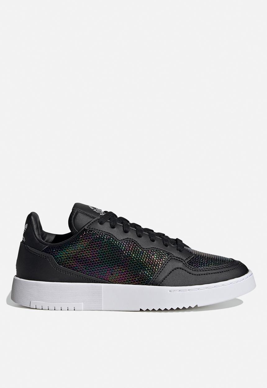 adidas Originals - Supercourt - core black / ftwr white / mystery ruby