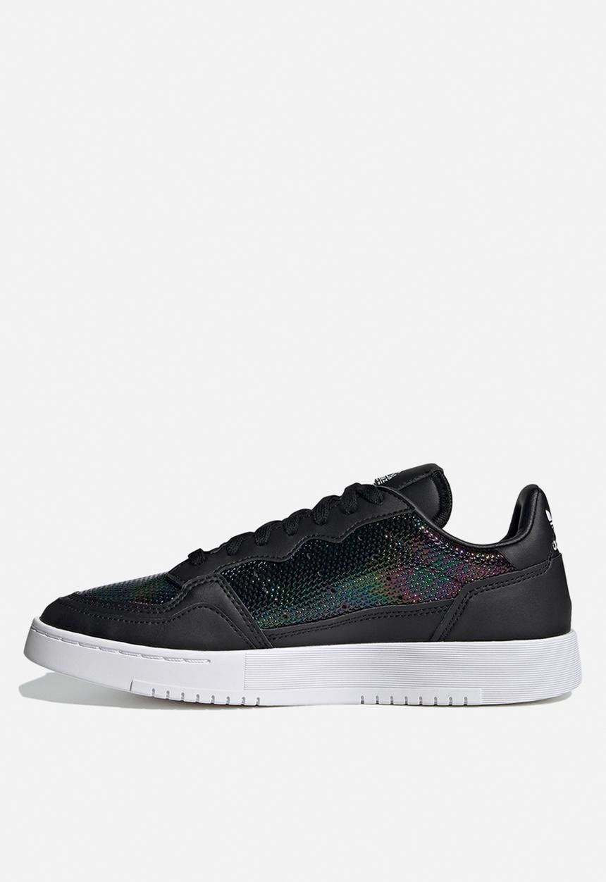 adidas Originals - Supercourt - core black / ftwr white / mystery ruby