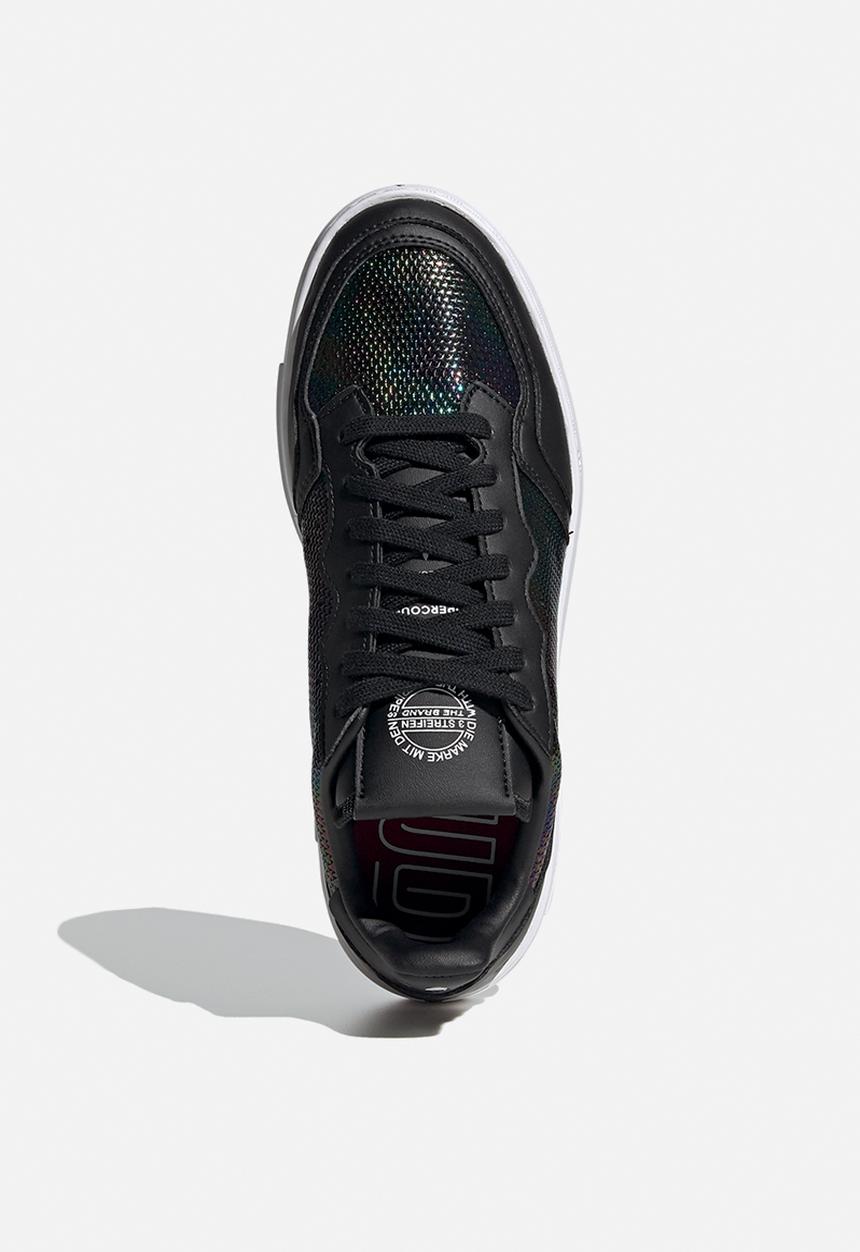 adidas Originals - Supercourt - core black / ftwr white / mystery ruby