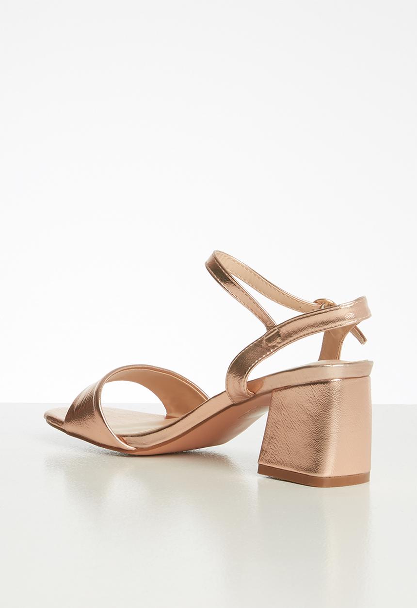 Superbalist - Gea barely-there heel - rose gold