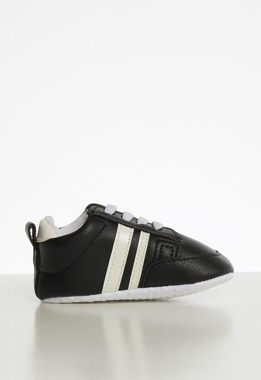 Pop Candy - Baby pull on sneaker - black