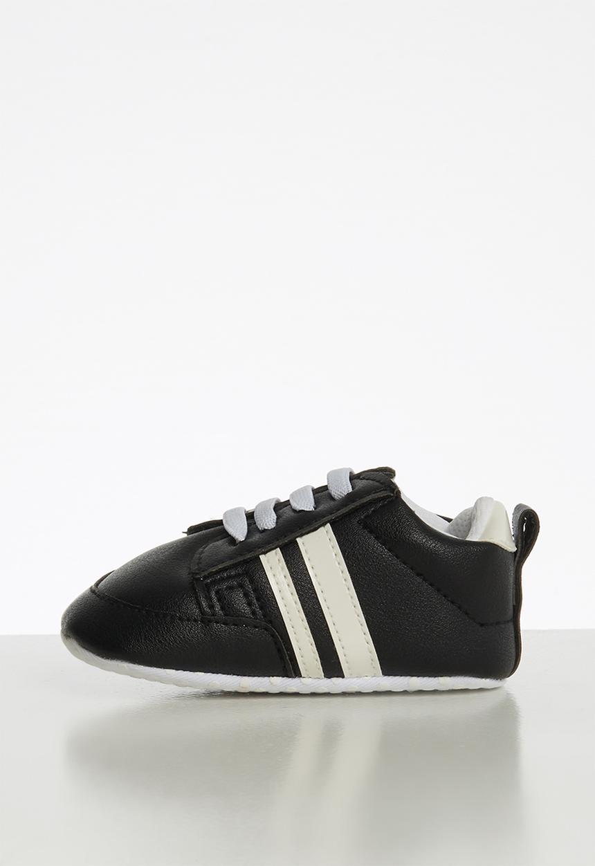 Pop Candy - Baby pull on sneaker - black