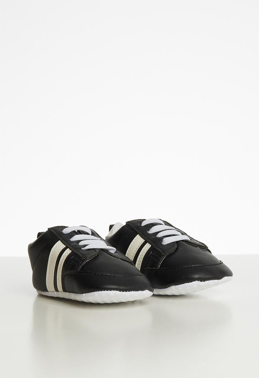 Pop Candy - Baby pull on sneaker - black