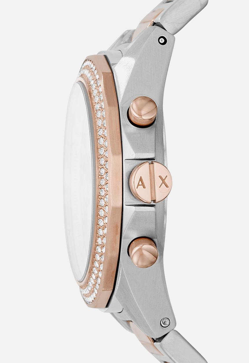 Armani Exchange - Lady drexler - silver & rose gold
