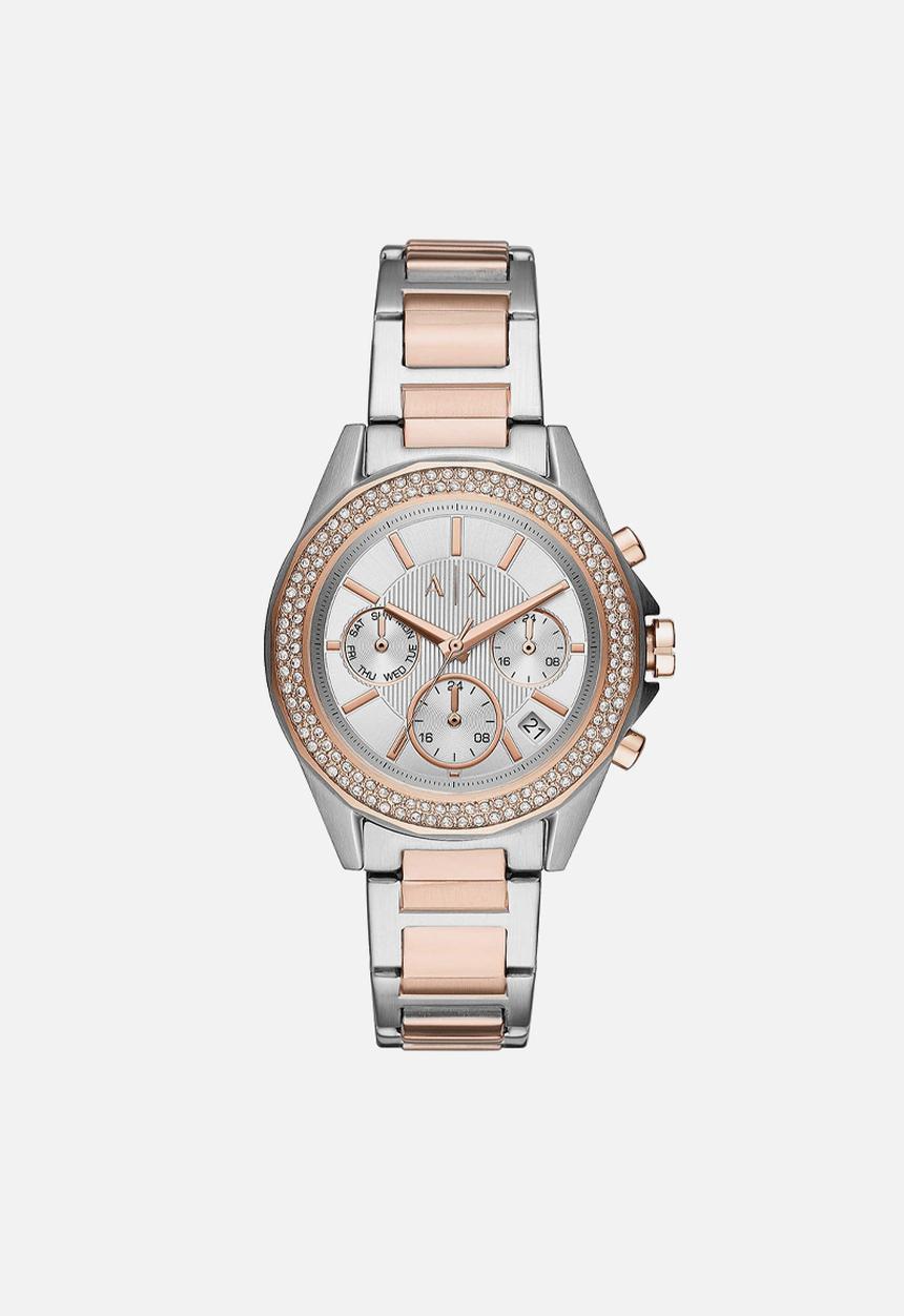 Armani Exchange - Lady drexler - silver & rose gold