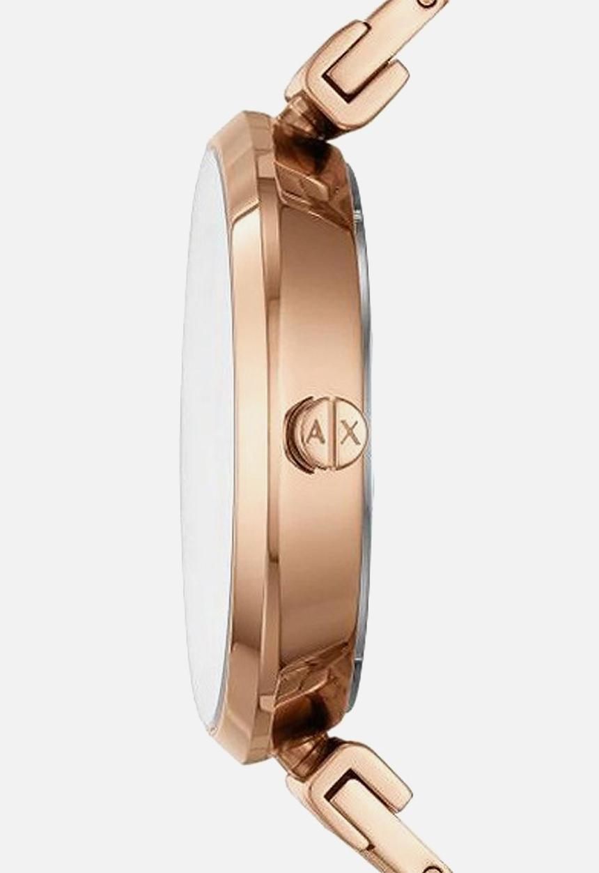 Armani Exchange - Zoe Stainless Steel Watch- Rose Gold