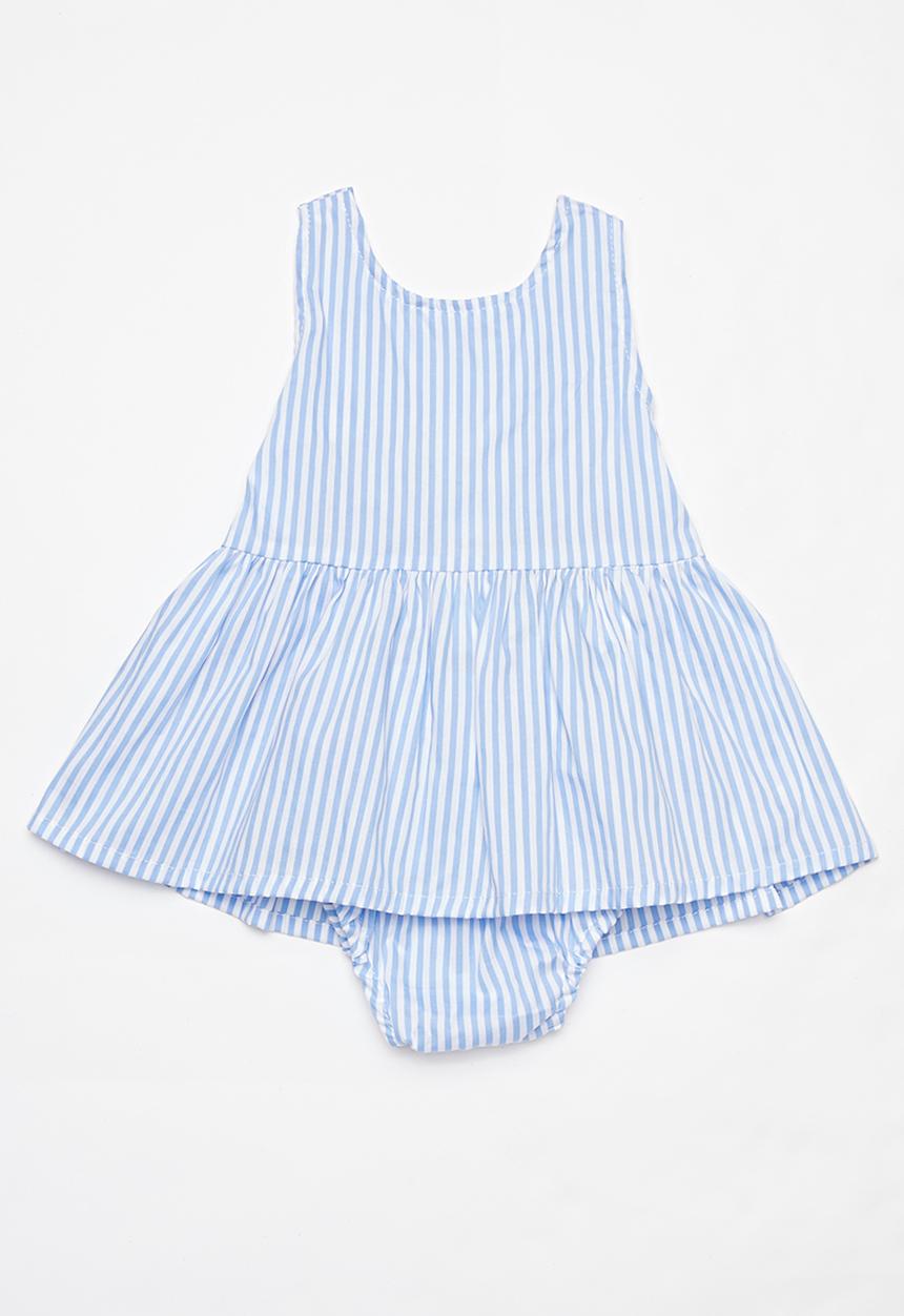 Pop Candy - Baby dress & panty set - blue