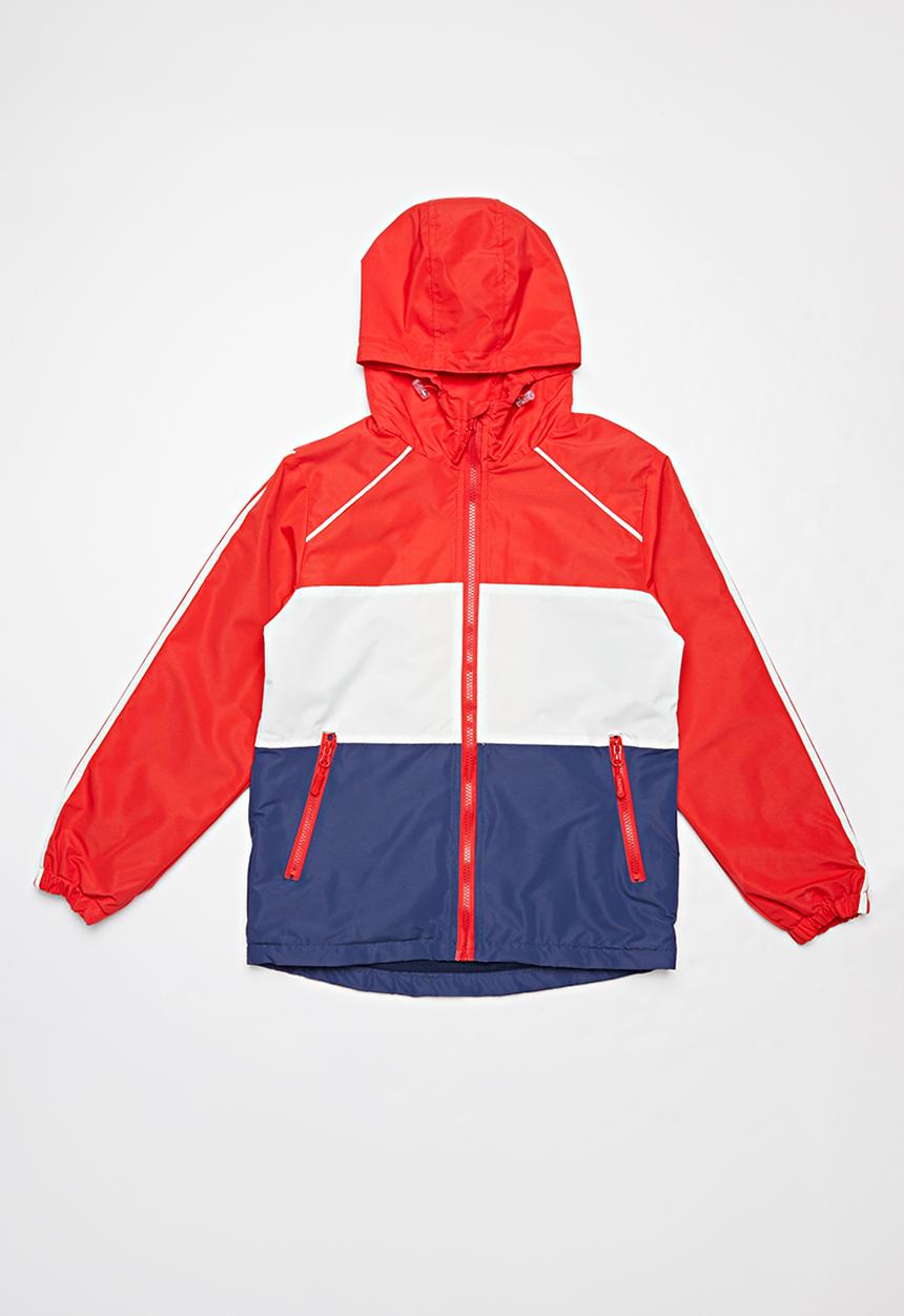 Pop Candy - Boys bomber jacket - navy & red