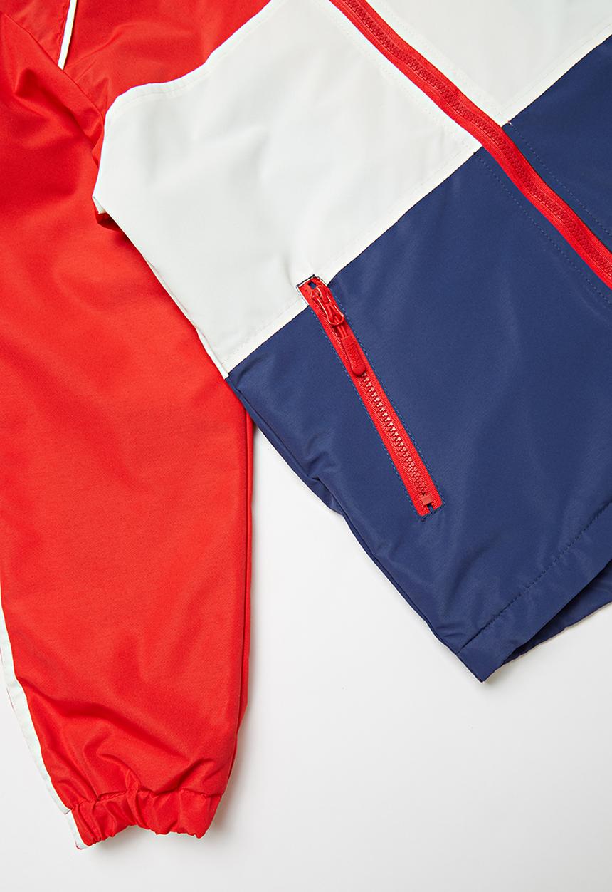 Pop Candy - Boys bomber jacket - navy & red