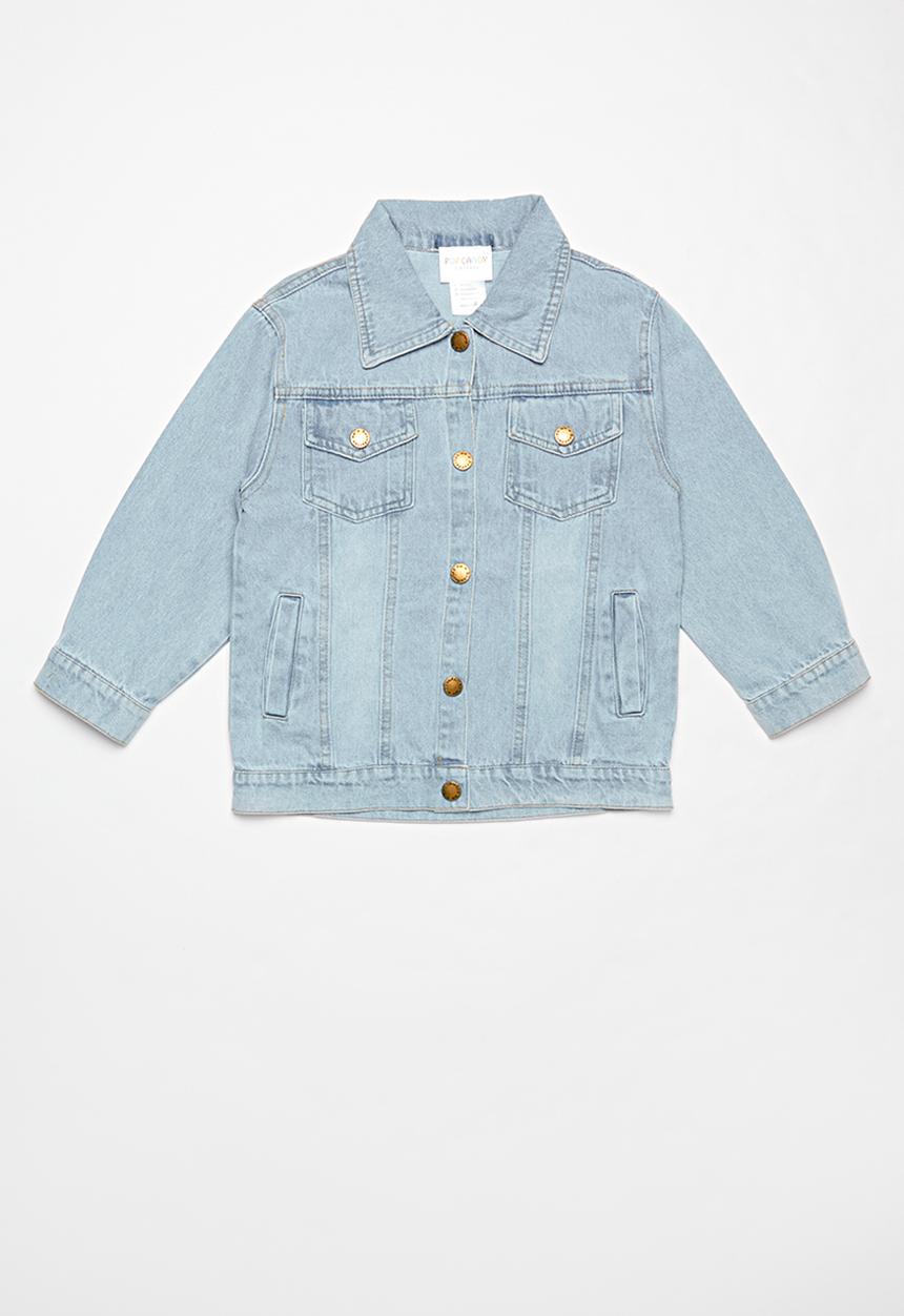 Pop Candy - Girls printed denim jacket