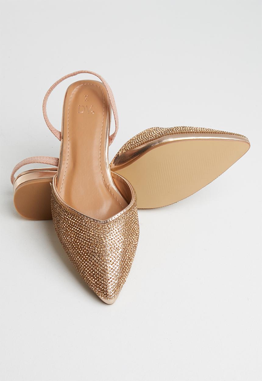 Dolce Vita - Attraction slingback pump - neutral & gold 