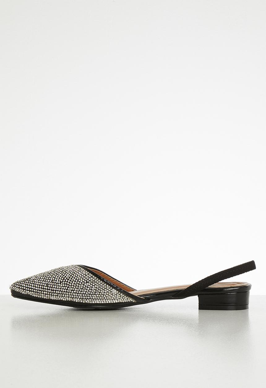 Dolce Vita - Attraction slingback pump - black & silver 