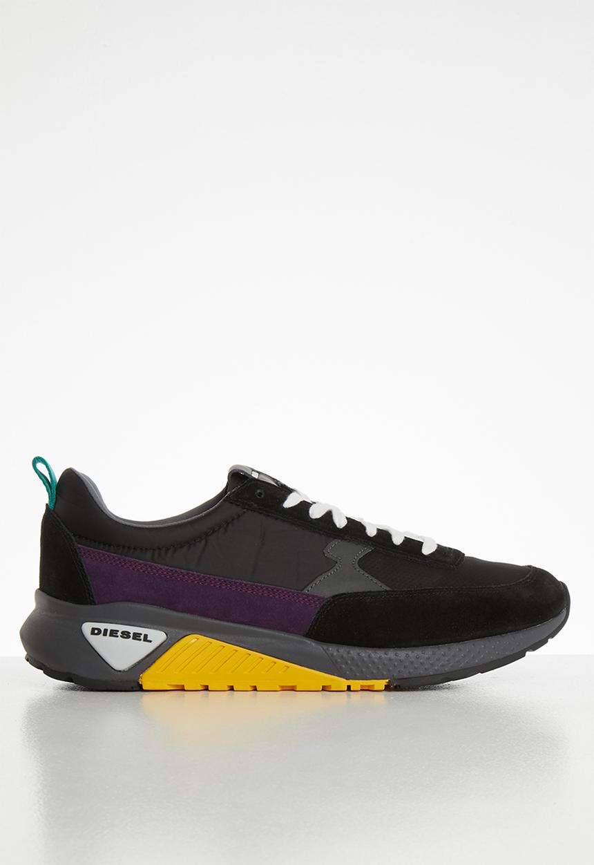 Diesel  - S-kb low lace ii - black/jet/amararanth