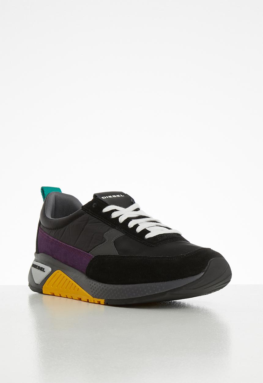 Diesel  - S-kb low lace ii - black/jet/amararanth
