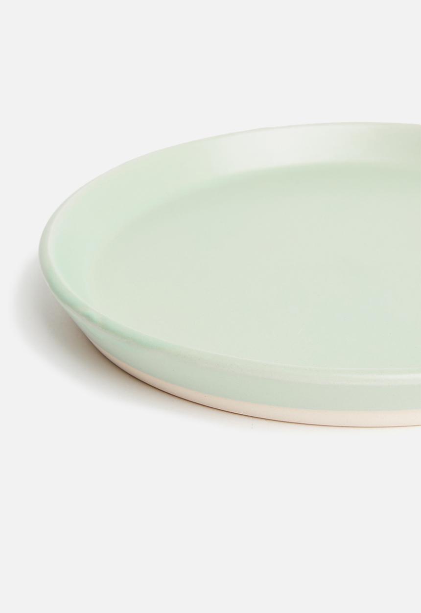 Sixth Floor - Ashen side plate set of 4 - duck egg