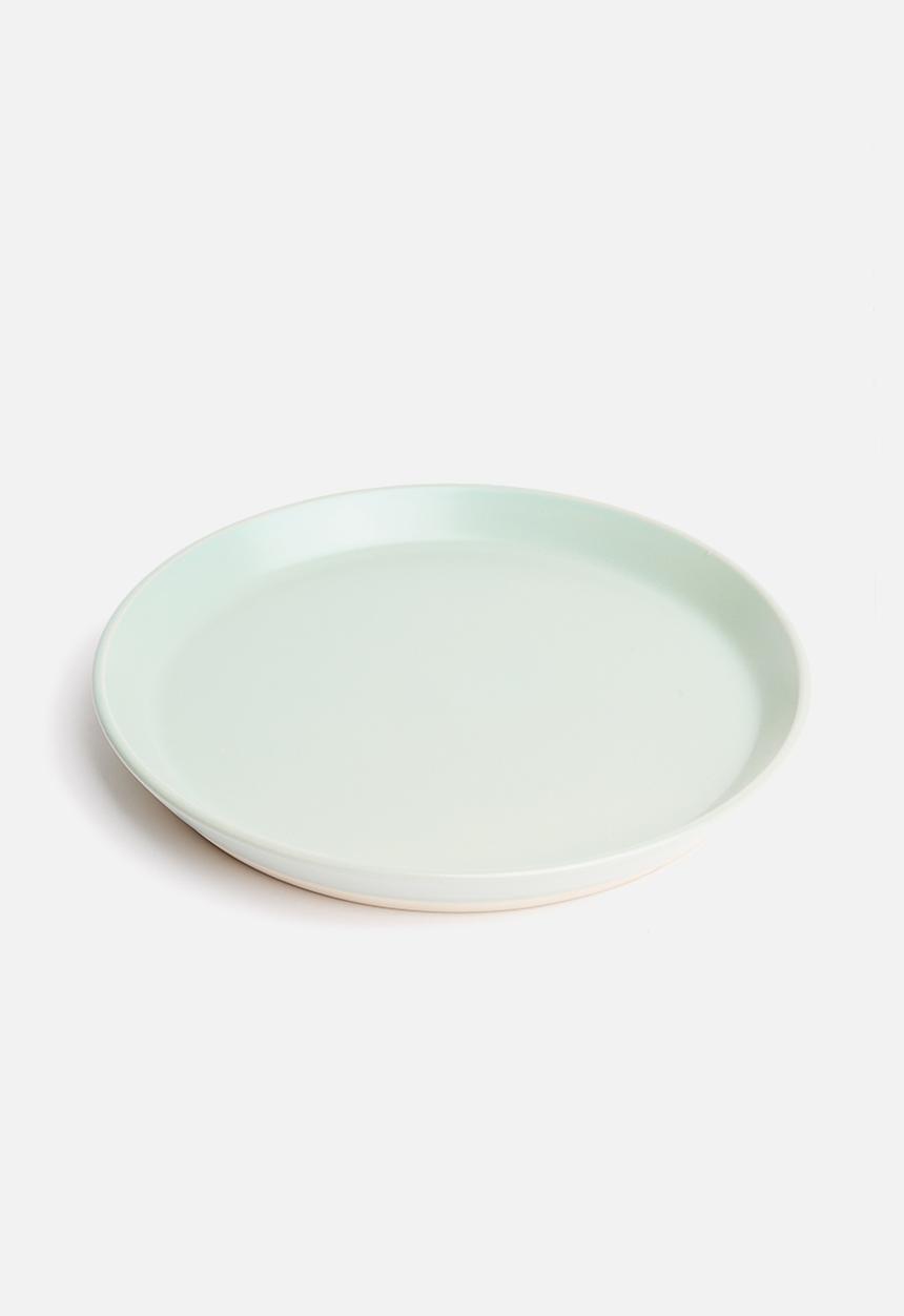 Sixth Floor - Ashen dinner plate set of 4 - duck egg
