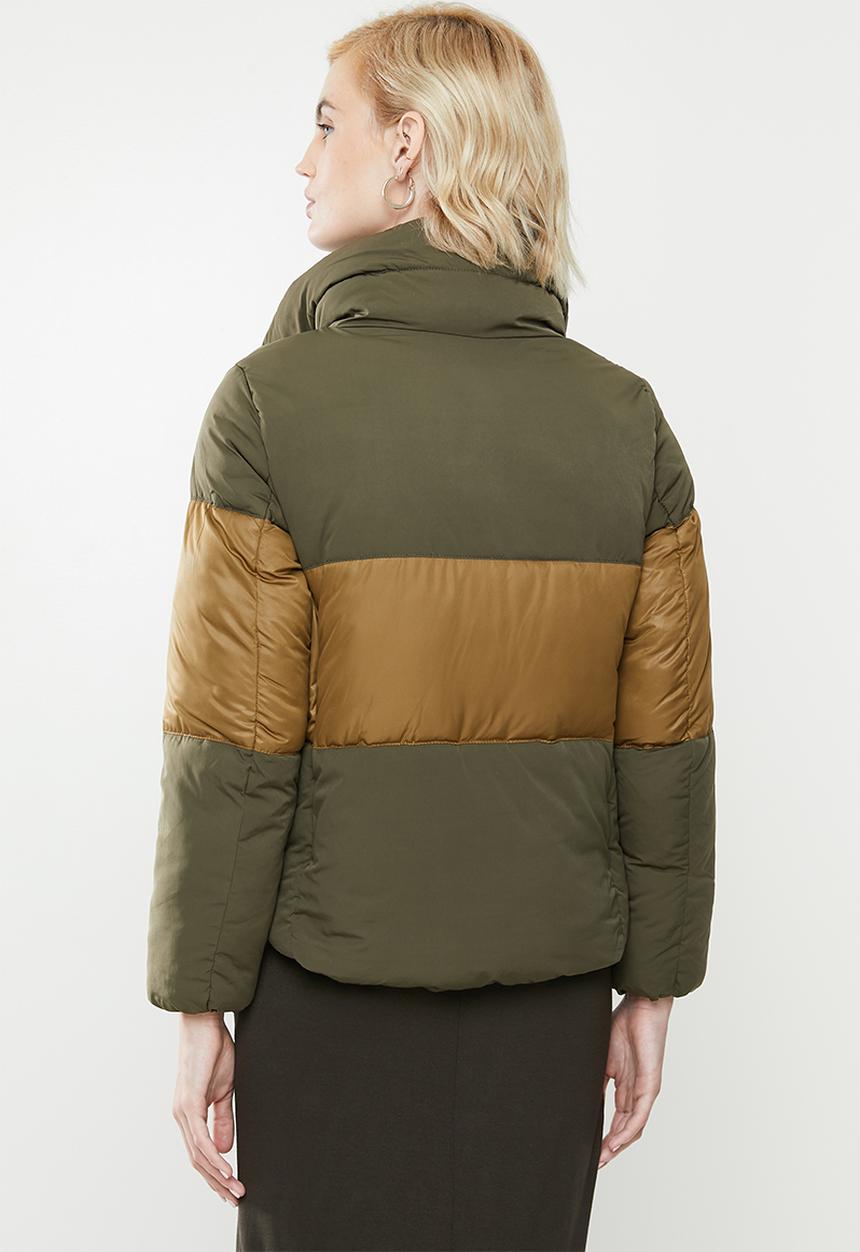 MANGO - Boreal long sleeve blazer - khaki
