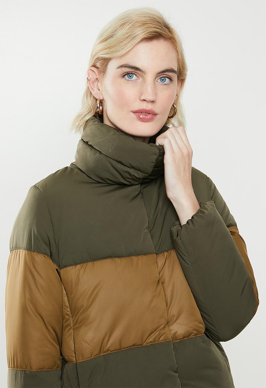 MANGO - Boreal long sleeve blazer - khaki