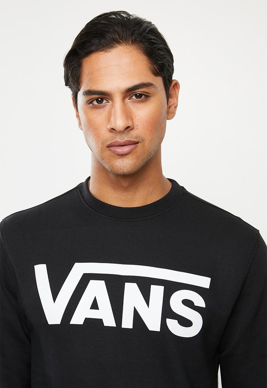 Vans - Vans classic crew sweater - black & white