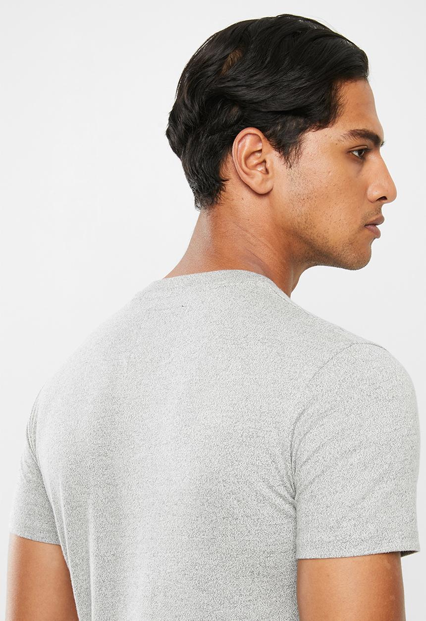 Superdry. - Premium goods stainer tee - grey