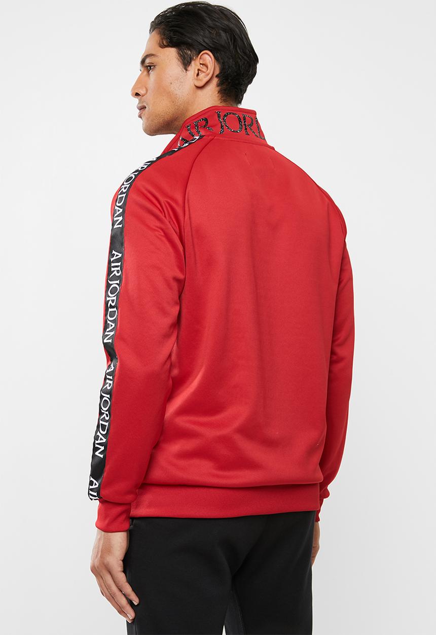 Nike - Jumpman classics tricot warmup jacket - gym red/black/white
