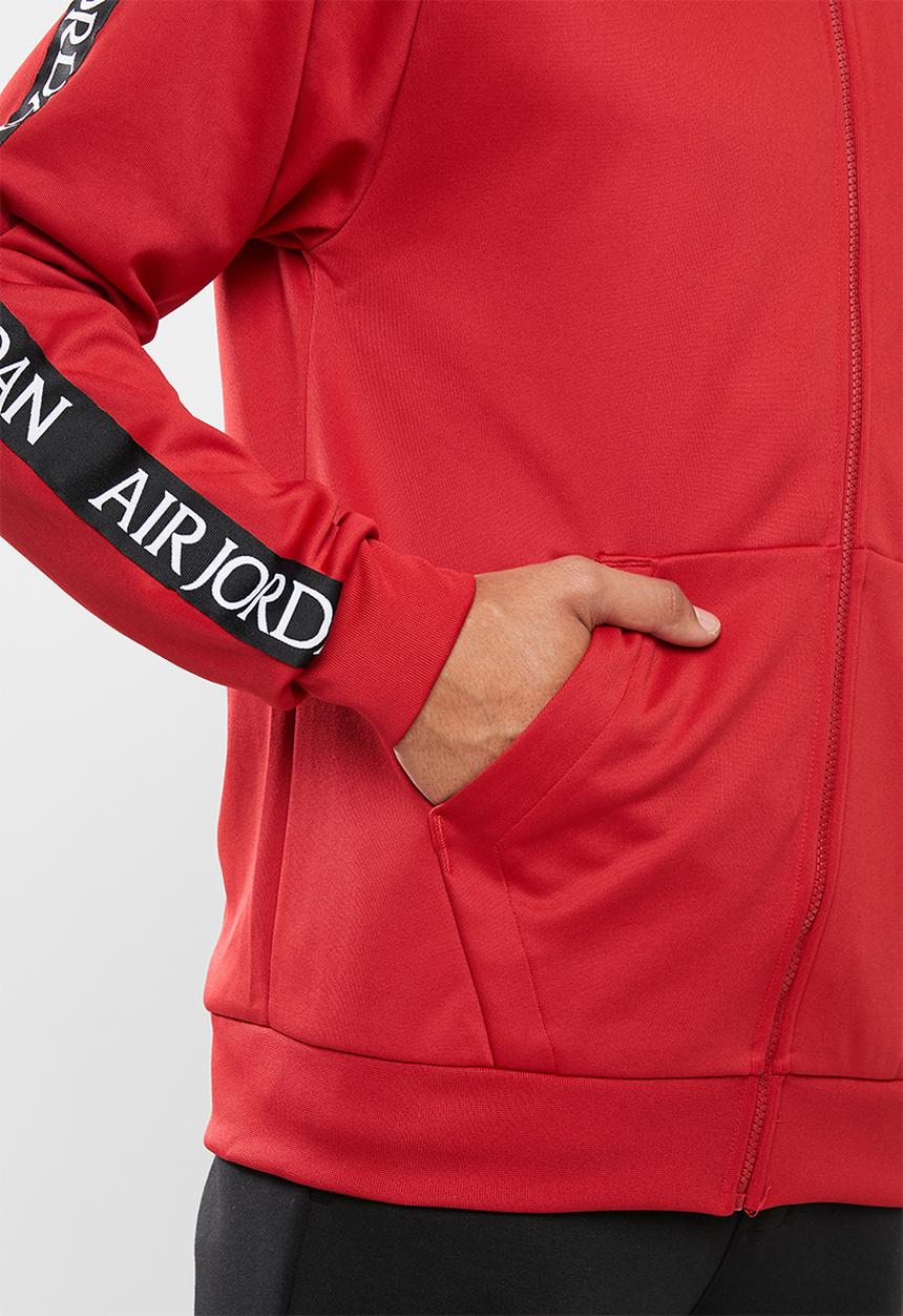 Nike - Jumpman classics tricot warmup jacket - gym red/black/white