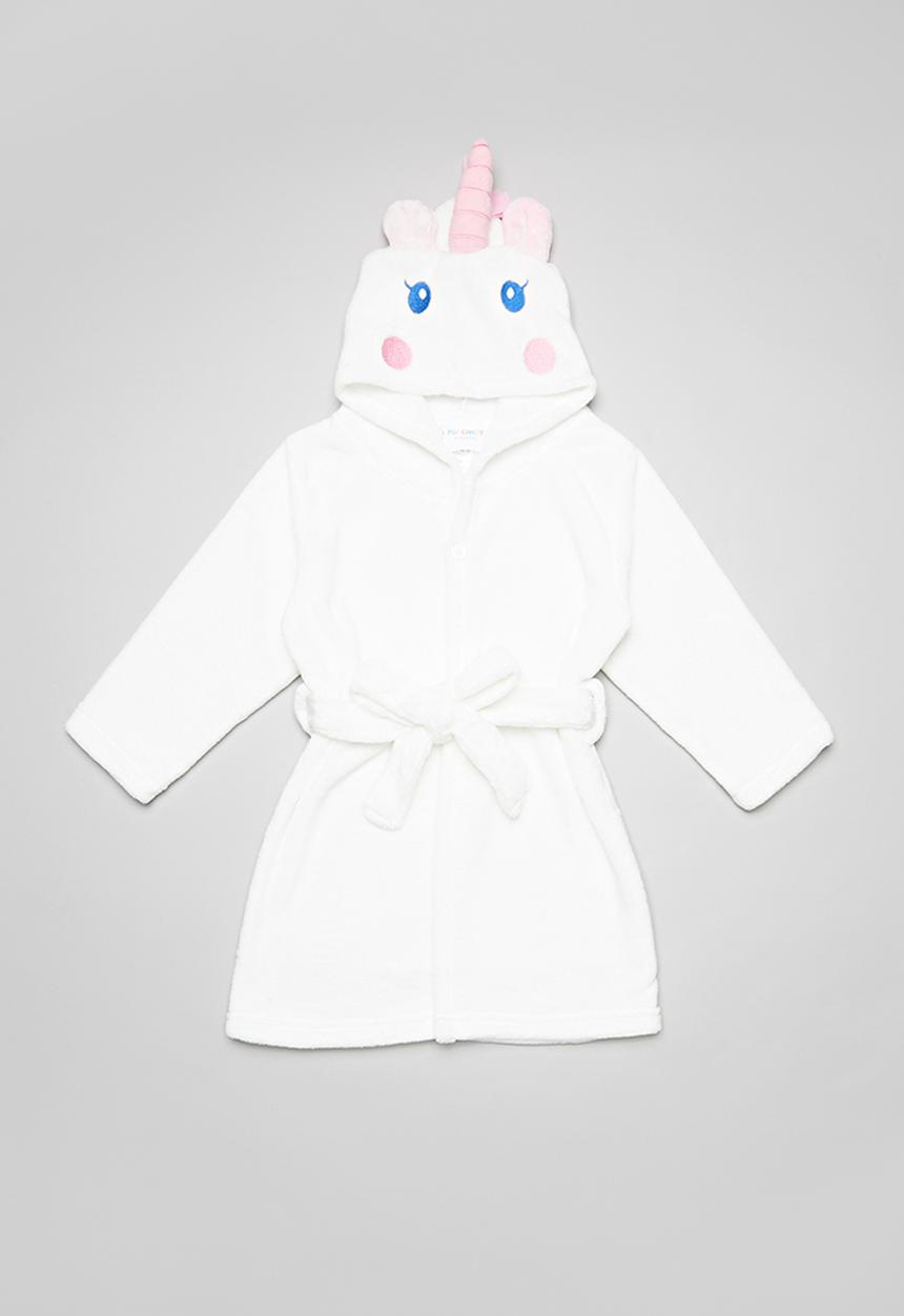Pop Candy - Girls robe - white