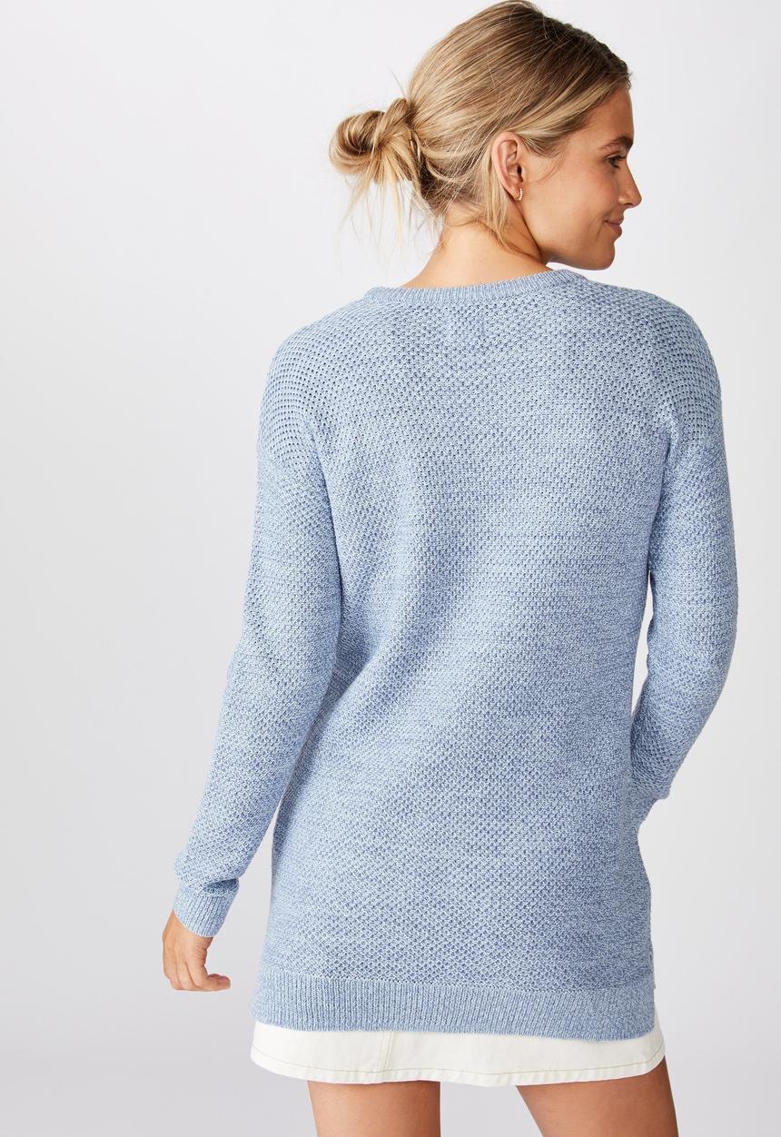 Cotton On - Archy 7 pullover - blue 