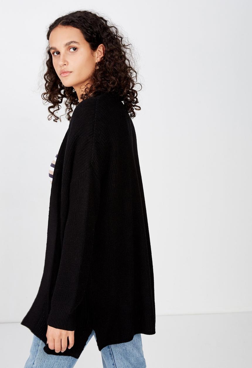 Cotton On - Archy cardi - black