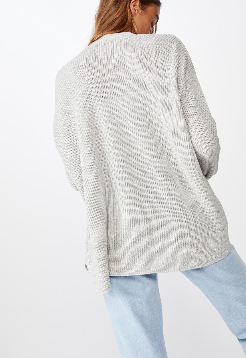 Cotton On - Archy cardi 2 - grey 