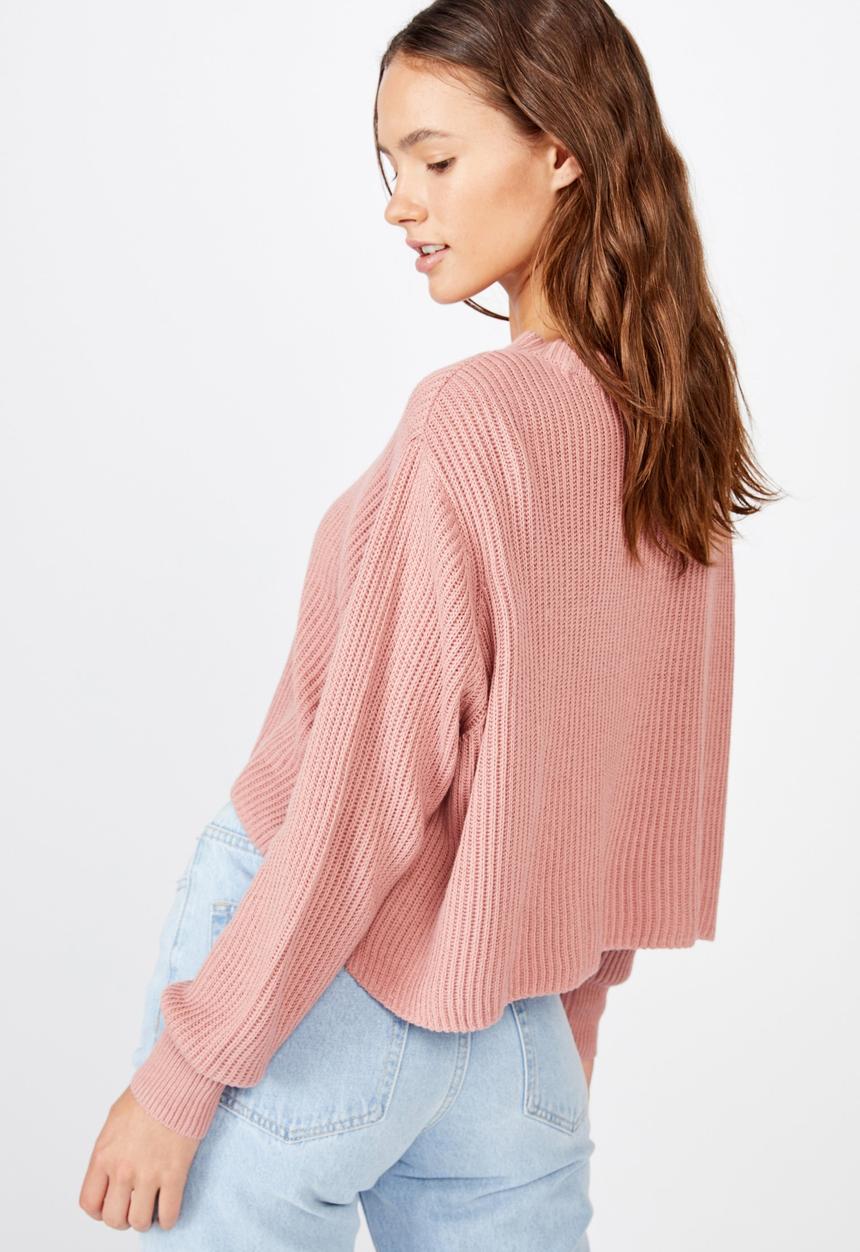 Cotton On - Archy cropped 2 pullover - pink