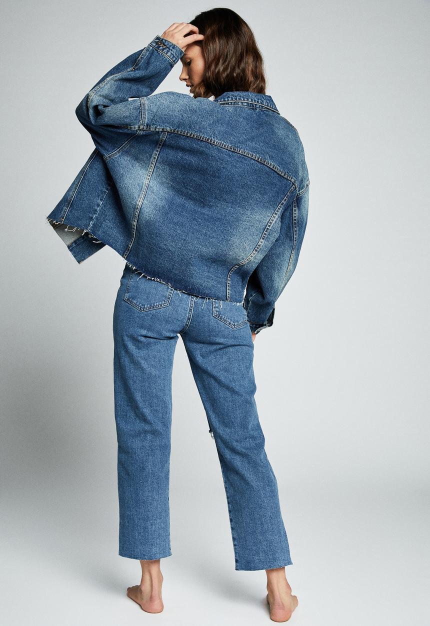 Cotton On - Os denim jacket - vintage blue
