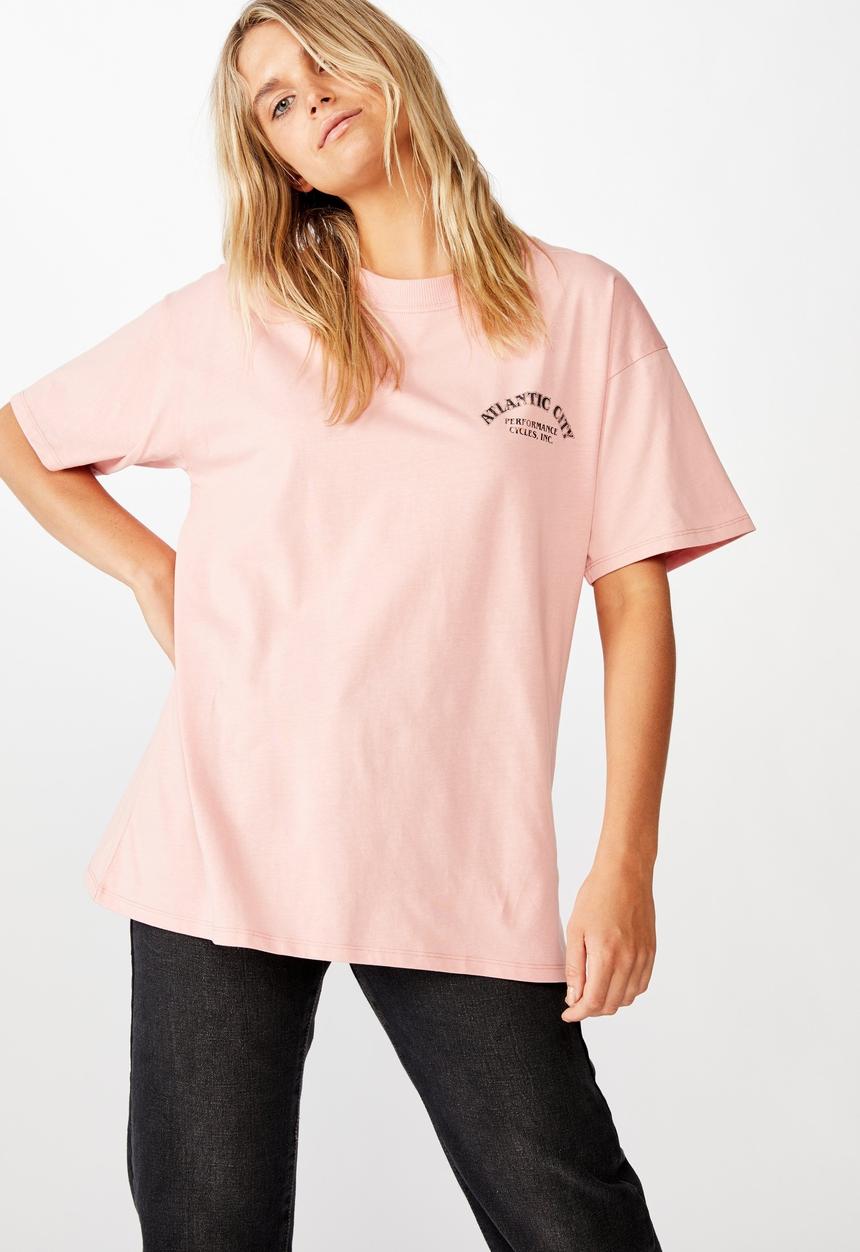 Cotton On - The original graphic tee Atlantic City - pink