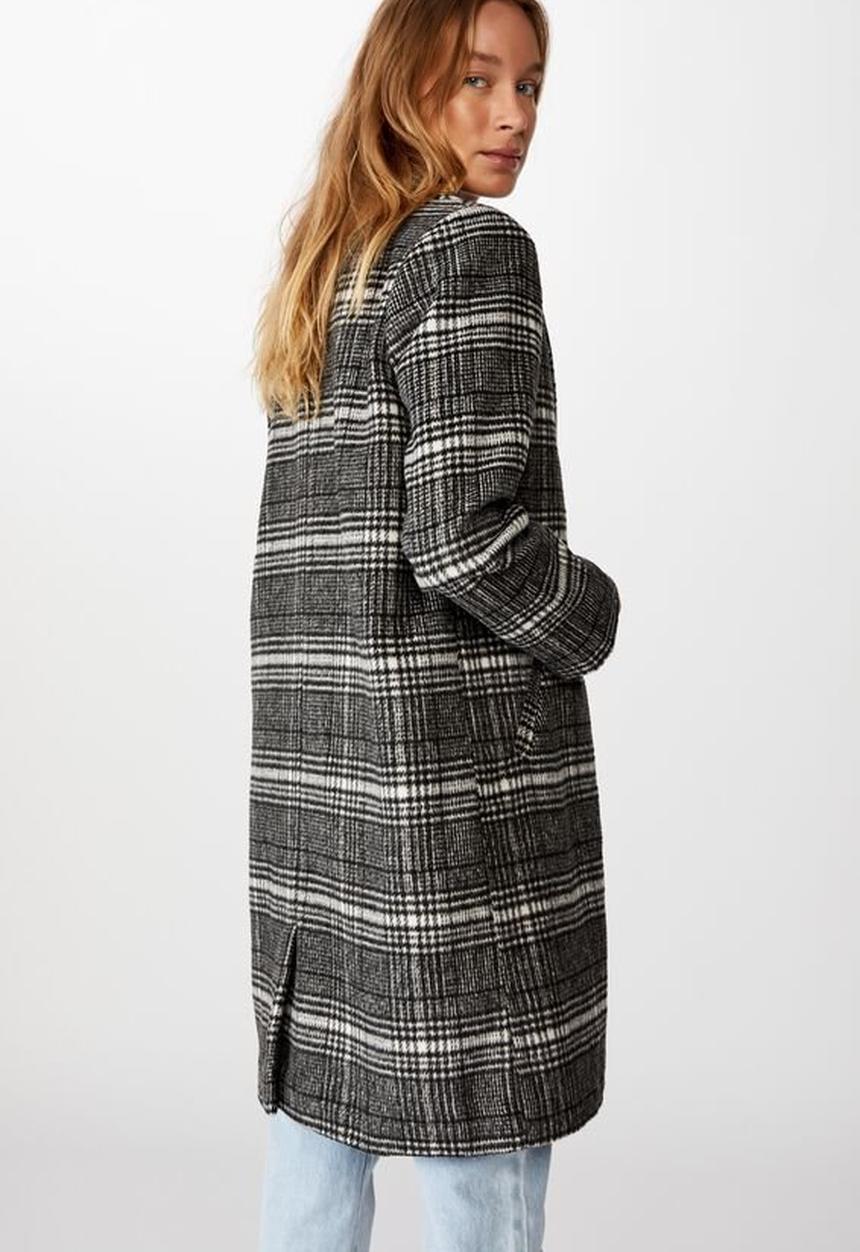 Cotton On - The coat - black