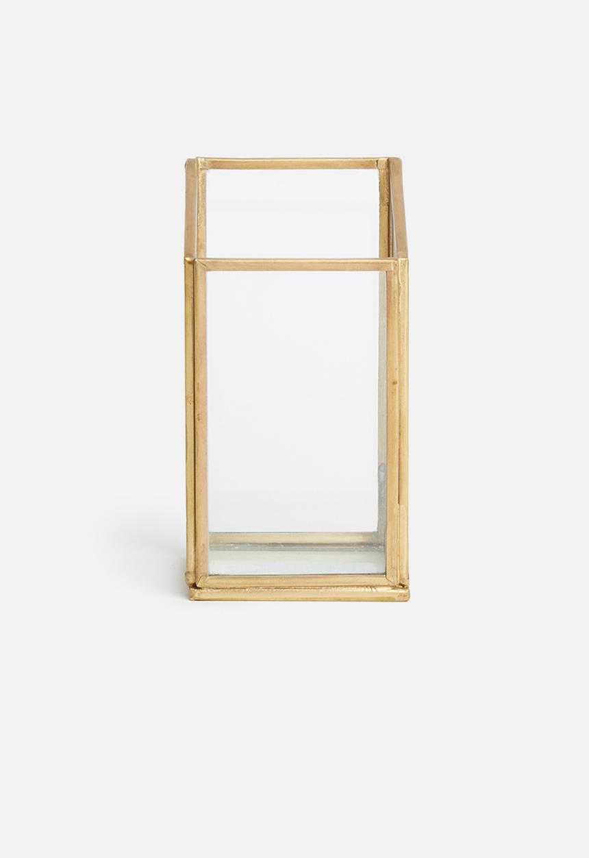 Sixth Floor - Zahraa pen holder - brass