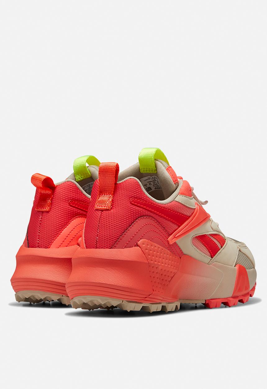 Reebok - Aztrek double mix trail - light sand/neon red/neon lime