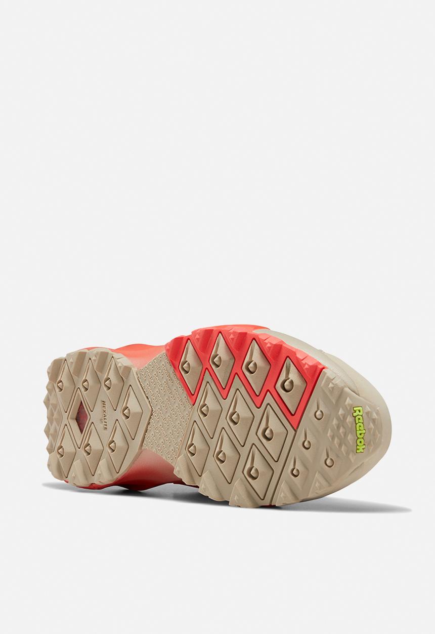 Reebok - Aztrek double mix trail - light sand/neon red/neon lime