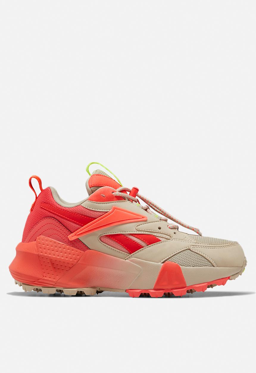Reebok - Aztrek double mix trail - light sand/neon red/neon lime