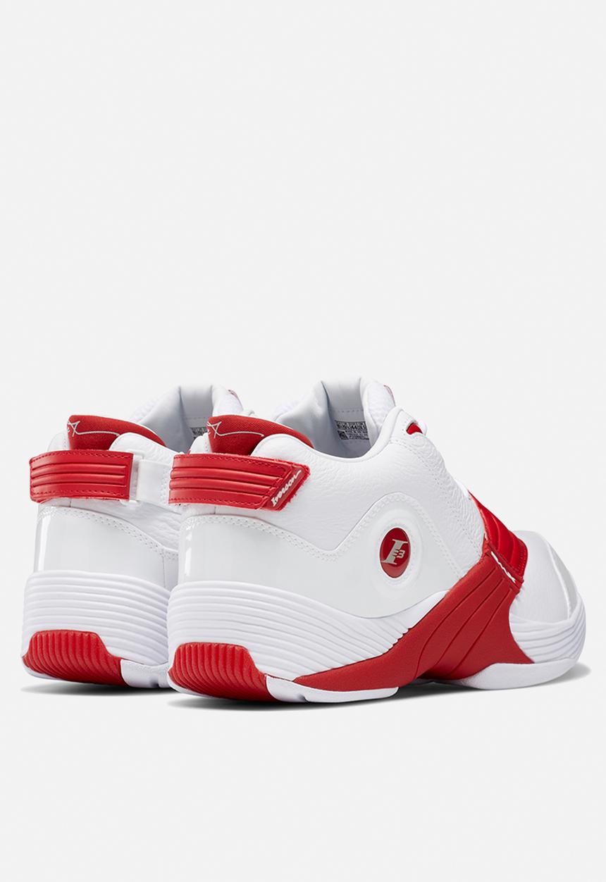 Reebok - Answer V - white / power red