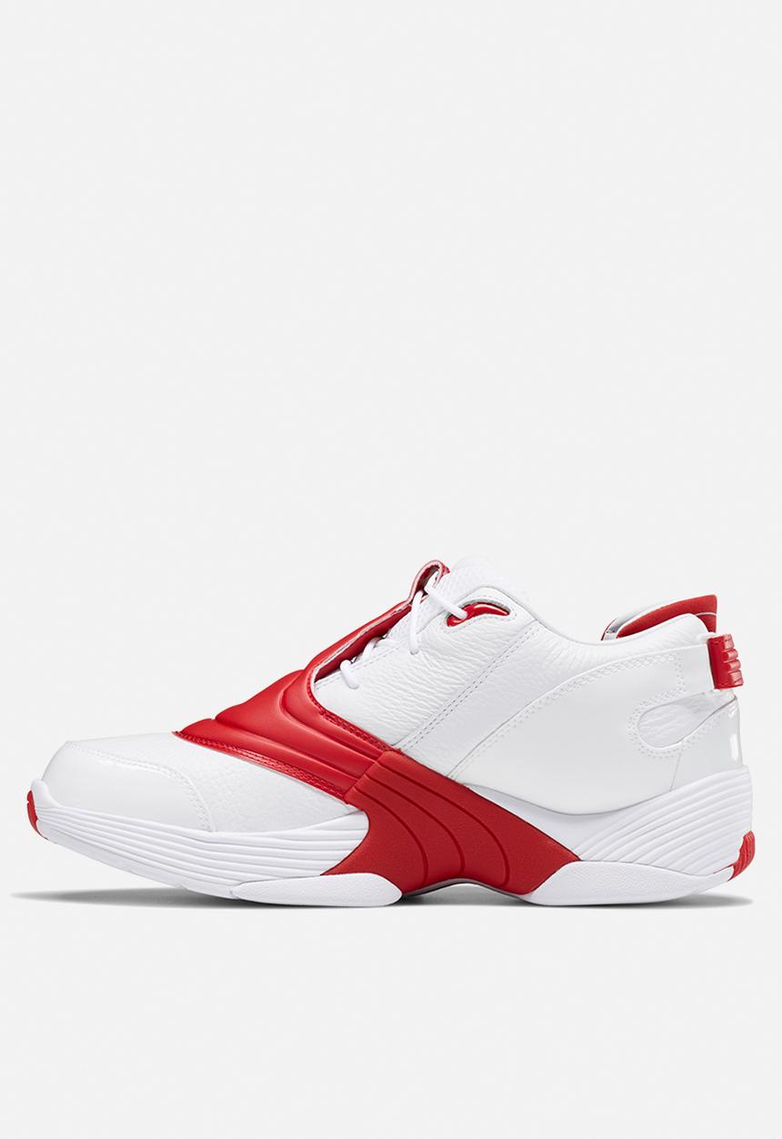 Reebok - Answer V - white / power red