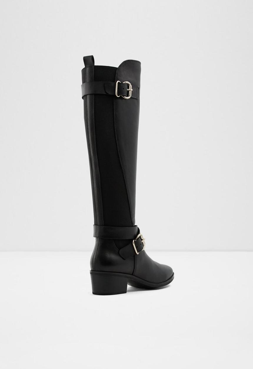 ALDO - Elvaralith leather boot - black